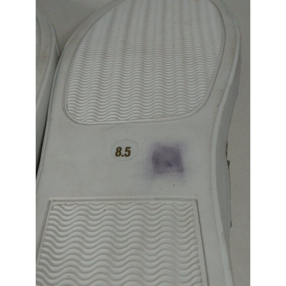 Steve Madden Annita Women's Sz 8.5 Sneakers Grey & White Snake Skin Print - Picture 7 of 9